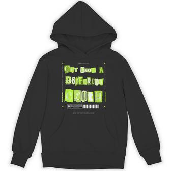 Green Cut From A Different Cloth Green Hoodie - Thegiftio UK