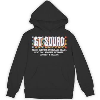 Gt Squaded And Talented Teachers Special Education Team Hoodie - Monsterry