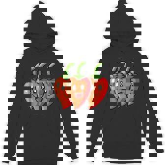 Habaneros In Kawaii Style Unisex Hoodie | Mazezy