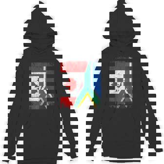 Half Canada South Africa Flag Canadian African Pride Roots Unisex Hoodie | Mazezy