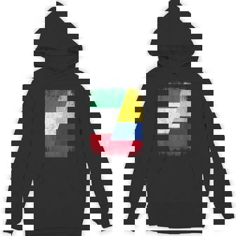 Half Italy Colombia Flag Italian Colombian Pride Roots Unisex Hoodie | Mazezy