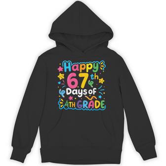 Happy 67th Day Of 4th Grade School Meme 67 Kids Teachers Unisex Hoodie | Mazezy