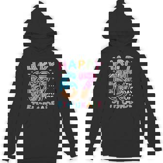 Happy 67th Day Of 5th Grade Ice Cream Drip 67 Days Kids Unisex Hoodie | Mazezy