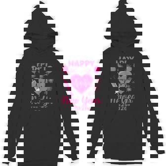 Happy New Year Nurse Crew Heartbeat New Years Eve Party 2026 Unisex Hoodie | Mazezy