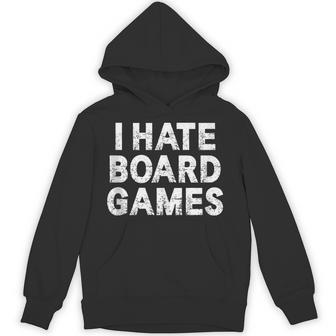 I Hate Board Games Tank Top Unisex Hoodie | Mazezy
