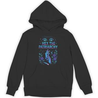 Hex The Patriarchy Witchy Feminist Vibes Hoodie | Seseable FR