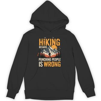 Hiking Outdoor Hiker Nature Trail Mountain Hoodie | Seseable UK