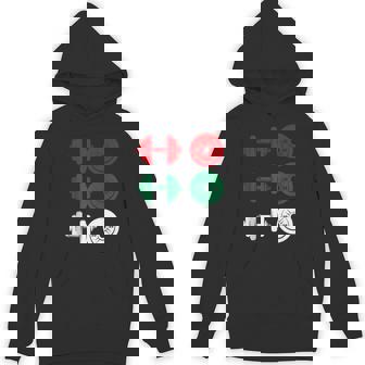 Ho Ho Ho Dumbbell Christmas Weightlifting Gym Workout Tank Top Unisex Hoodie | Mazezy