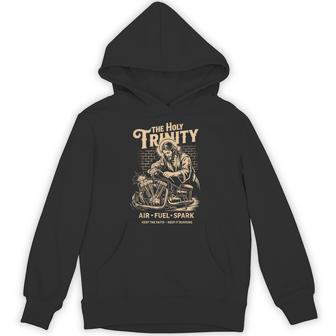 The Holy Trinity Air Fuel Spark Keep The Faith Hoodie - Thegiftio UK