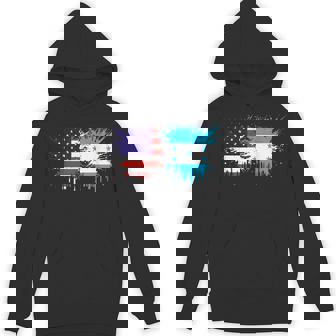 Honduras & USA Together Half American Half Honduran Unisex Hoodie | Mazezy