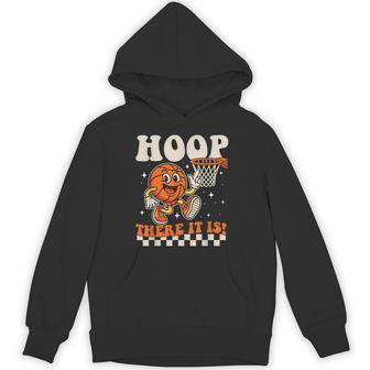 Hoop There It Is Basketball Player Fan Basketball Coach Hoodie | Seseable CA
