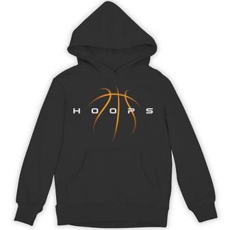 Hoops Basketball Player Fan Basketball Coach Hoodie | Seseable CA