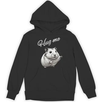 Hug Me ジャンガリアンハムスター アートデザイン 可愛い おしゃれ 動物 齧歯類 パーカー - Kawaiitshirt
