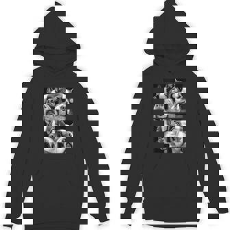 Hypnotic Boston Terriers Weird Eyes Weirdcore Halloween Dogs Tank Top Unisex Hoodie | Mazezy