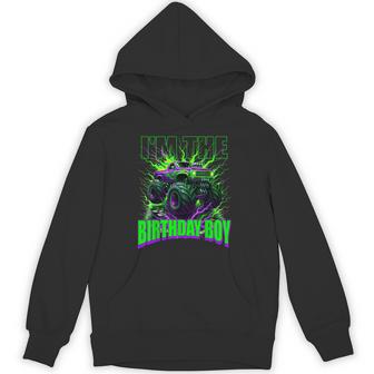 I'm The Birthday Boy Monster Truck Family Matching Party Hoodie - Thegiftio UK