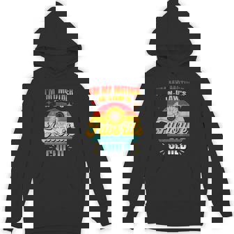 I'm My Mother In Law's Favorite Child Retro Sunset Sunflower Unisex Hoodie | Mazezy