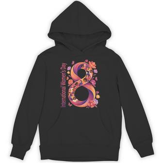 International Women’S Day 2026 8 March Equality Support Hoodie - Thegiftio UK