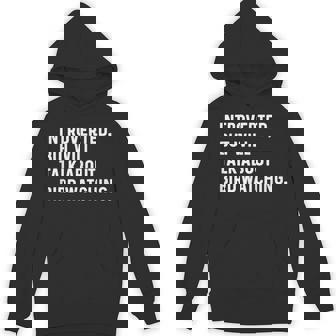 Introverted But Will Talk About Bird Watching Birding Birder Unisex Hoodie | Mazezy