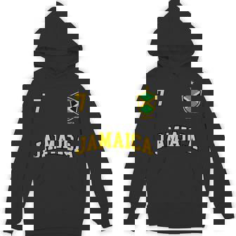 Jamaica チームサッカー ジャマイカ Number 7Occer パーカー - Kawaiitshirt