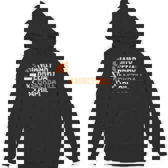 January February Basketball April Basketball For Boys Men Hoodie - Monsterry