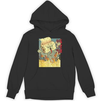 Japanese Anime Toilet Paper Monster Attackintage Poster パーカー - Kawaiitshirt