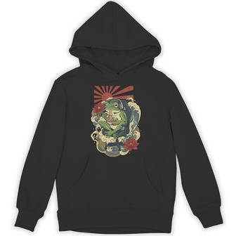 Japanese Gamer Frog Japan Anime Gaming Hoodie - Thegiftio UK