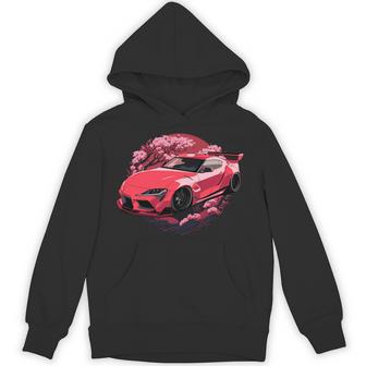 Jdmupra Mk5 Gr 桜 2Jz スタンスグラフィックtシャツ 長袖tシャツ パーカー - Kawaiitshirt