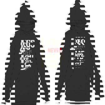 Jesus Never Tapped Out Christian Wrestling Wrestler Wrestle Unisex Hoodie | Mazezy