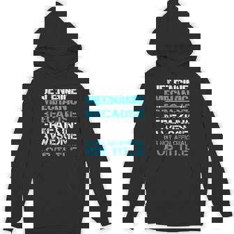 Jet Engine Mechanic Freaking Awesome Unisex Hoodie | Mazezy