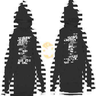 Jiu Jitsu Shrimp Shrimpin' Ain't Easy Unisex Hoodie | Mazezy