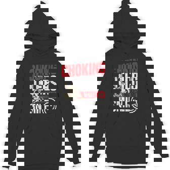 Jiu Jitsu Vintage Choking Others Makes Me Smile Unisex Hoodie | Mazezy