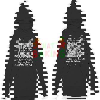 Keeper Of Gender Reveal Xmas What's Baking Only Auntie Knows Hoodie | Mazezy