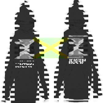 Kingston Jamaica Flag Jersey パーカー - Kawaiitshirt