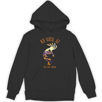 Koaya アリゾナ Usa ダンシング ココペリ 南西部デザイン パーカー - Kawaiitshirt