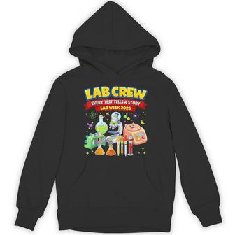 Lab Crew Science Team Medical Tech Lab Week Appreciation Hoodie - Monsterry