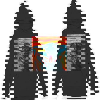 Labrador Retriever Dog Parody Pop Art Expressionist Unisex Hoodie | Mazezy