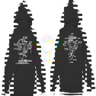 Lacrosse Drip Ice Cream Lax Helmet Sticks Sport Player Unisex Hoodie | Mazezy