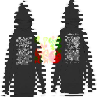 Lacrosse Equipment Christmas Player Team Colorful Bow Ties Unisex Hoodie | Mazezy