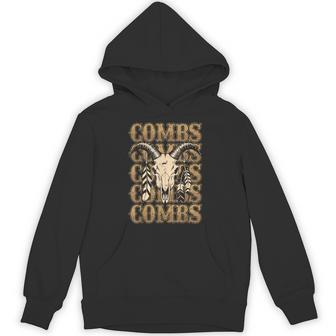 Last Name Combs Personalized Name Combs Vintage Hoodie - Thegiftio