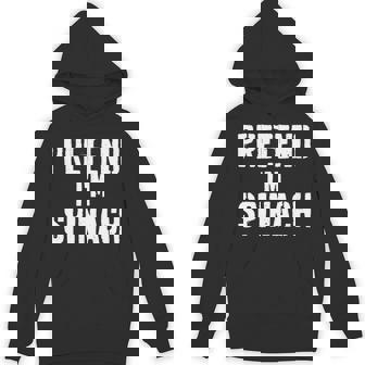 Lazy Easy Halloween Costume Pretend I'm Spinach Unisex Hoodie | Mazezy