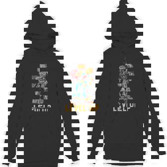 Level Up Gamer Robot Game Controller Graphic Hoodie | Mazezy