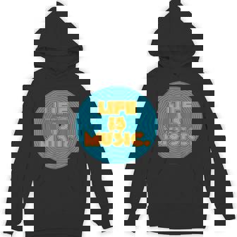 Life Is Music パーカー - Kawaiitshirt