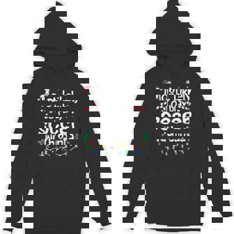 Most Likely To Play Soccer With Santa C-Hristmas Matching Unisex Hoodie | Mazezy