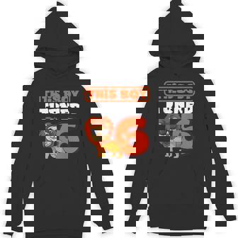 Lion 6th Birthday Boy Party Wildlife Jungle Zoo Adventure Unisex Hoodie | Mazezy