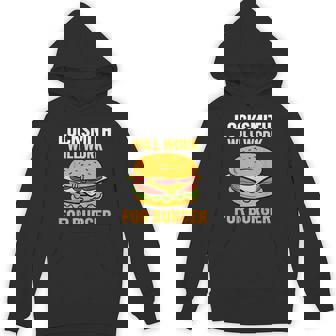 Locksmith Will Work For Burger Locksmithing Lock Pickers Unisex Hoodie | Mazezy