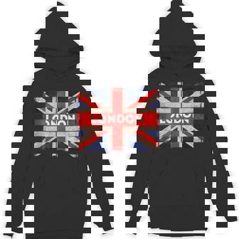 London England Great Britain United Kingdom Souvenir Flag Tank Top Unisex Hoodie | Mazezy