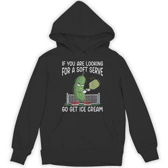 If You Are Looking Soft Serve Go Get Some Ice Cream Hoodie - Thegiftio UK