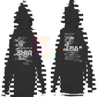 Louisiana State Of Louisiana Retro Louisiana Hoodie | Mazezy