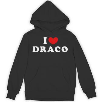 I Love Draco I Heart Draco Hoodie - Thegiftio UK