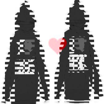 I Love Hk Initials I Heart HK First Last Name H K パーカー - Kawaiitshirt